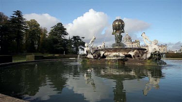 Atlas Fountain At Castle Howard, Malton, North Yorkshire, England