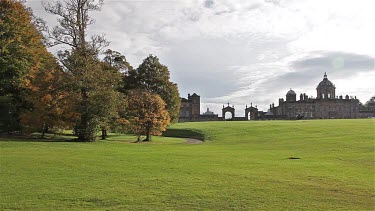 Castle Howard Tractor Train, Malton, North Yorkshire, England