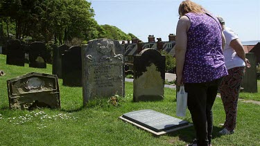 Anne Bronte'S Gravestone, St. Mary'S Churchyard, Scarborough, North Yorkshire, England