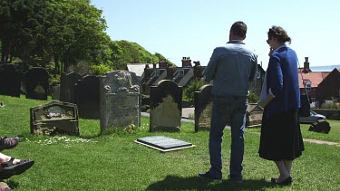 Anne Bronte'S Gravestone, St. Mary'S Churchyard, Scarborough, North Yorkshire, England