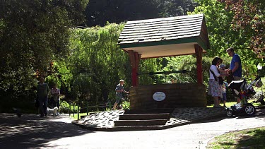 Wishing Well Peasholm Park, Scarborough, North Yorkshire, England