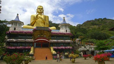 Golden Temple & Big Buddha, Dambulla, Sri Lanka