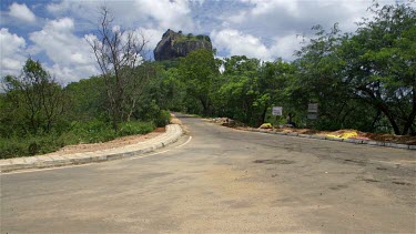 Lion Rock & Tractor, Sigiriya, Sri Lanka