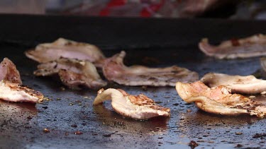 Bacon On Hot Griddle, The Great Yorkshire Show, North Yorkshire