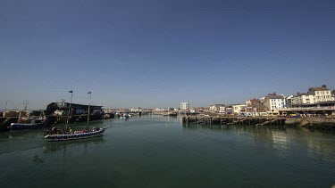 Harbour Fishing Boats & Pleasure Boat Rides, Bridlington, North Yorkshire, England