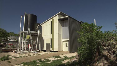 Heron Island research station building