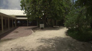 People walking near Heron Island Dive Shop