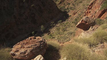 Rocky mountain cliffs
