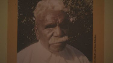 Photograph of a historic missionary worker