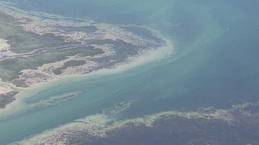 Aerial view of the coast off Gulf St Vincent