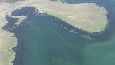 White sand beach off the coast of Gulf St Vincent