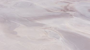 Aerial of  Lake Eyre Salt Lakes