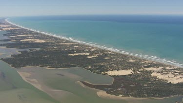 Island and the coast in Coorong National Park