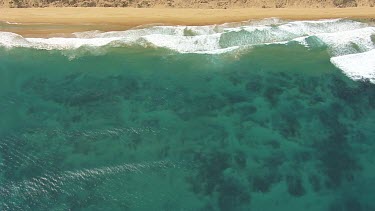 Waves against the cliffs on Warnambool Coast