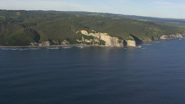 Waves along the sandy coast in Great Otway National Park