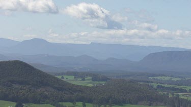 Cloudy peaks of Cradle Mountain