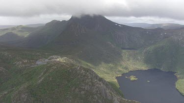 Cloudy peaks of Cradle Mountain