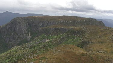 Cloudy peaks of Cradle Mountain