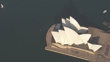 View from above the Sydney Opera House