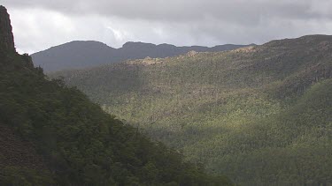 Aerial of Tasmania National Park