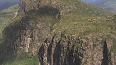 Aerial of Walls of Jerusalem National Park