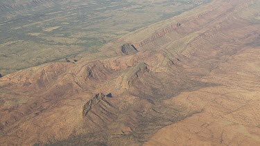 Aerial Views over MacDonnell Ranges