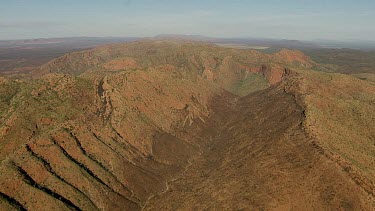 Aerial Views over MacDonnell Ranges