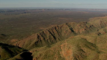 Aerial Views over MacDonnell Ranges