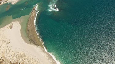 Aerial View of Western Australia Coastline