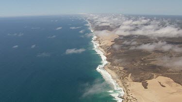 Aerial View of Western Australia Coastline