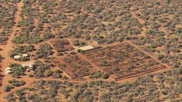 Aerial View of Animal Sanctuary