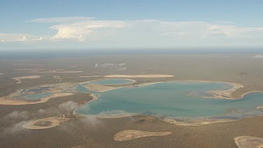 Aerial View of Francois Peron National Park Landscape