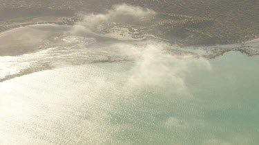 Aerial View of Francois Peron National Park Landscape