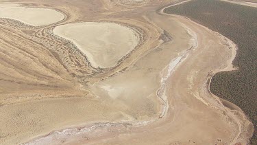 Aerial View of Francois Peron National Park Landscape