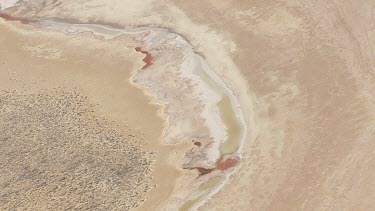 Aerial View of Francois Peron National Park Landscape