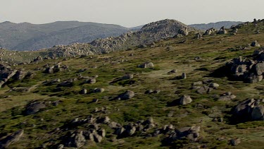 Aerial of Kosciuszko National Park -Buldings