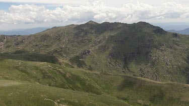 Aerial of Kosciuszko National Park -  Rocky Mountain Landscape