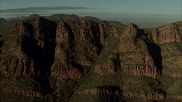 geographical formations ranges eroded