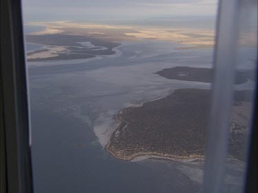 Inside a helicopter over the South Australia coast