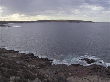 Ocean and the rocky coast