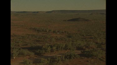 Shot Of Watering Hole In The Outback