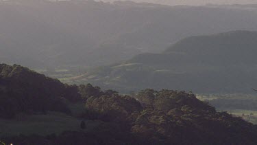 Mist over mountains