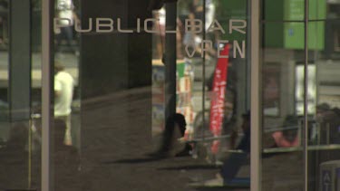City life of Melbourne Federation Square