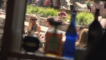 City life of Melbourne Federation Square