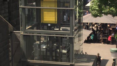 City life of Melbourne Federation Square