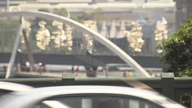 City life of Melbourne Federation Square