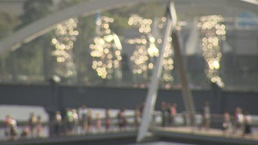 City life of Melbourne Federation Square