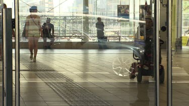 City life of Melbourne Federation Square