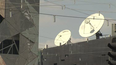 City life of Melbourne Federation Square