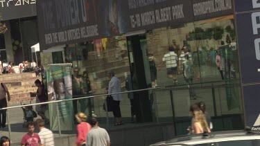 City life of Melbourne Federation Square